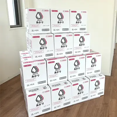 段ボール梱包でお届け